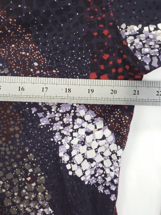 Kenneth Cole Shirt Mens Large Black Red Club 100% Cotton Button-Up - Picture 8 of 9